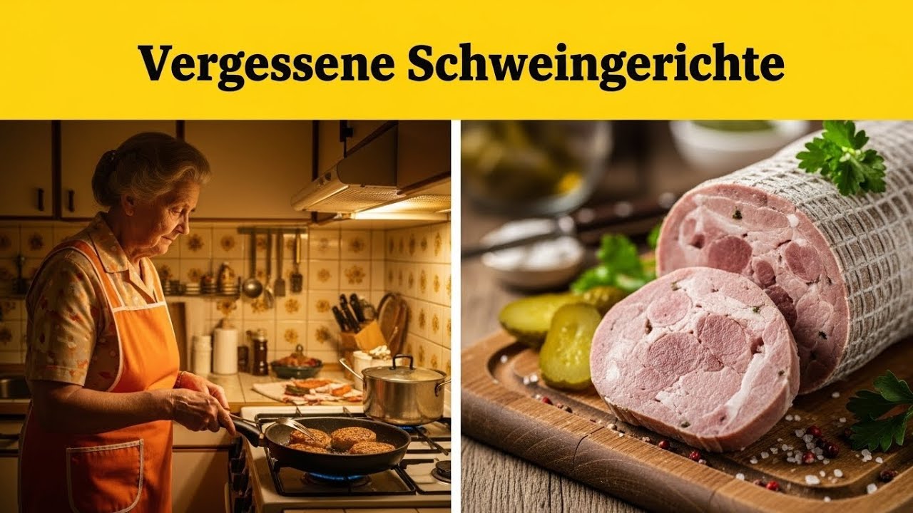 20 Schweinefleisch-Gerichte, die heute fast niemand mehr kennt – bei Oma waren sie echte Legenden!