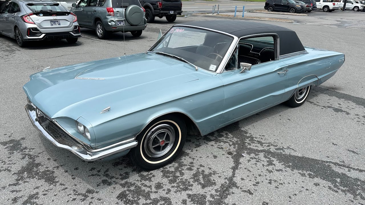 Test Drive 1966 Ford Thunderbird SOLD $14,900 Maple Motors