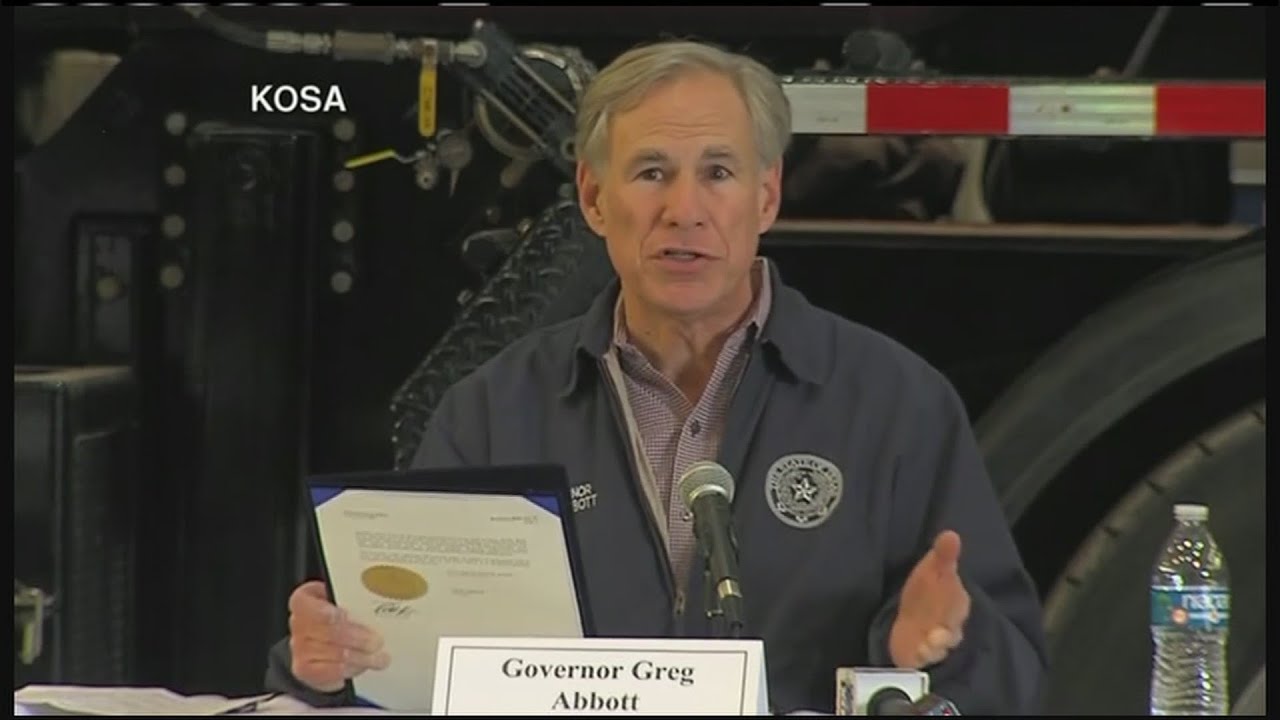 Texas Gov. Greg Abbott Signs Executive Order To Challenge Federal Actions On Energy