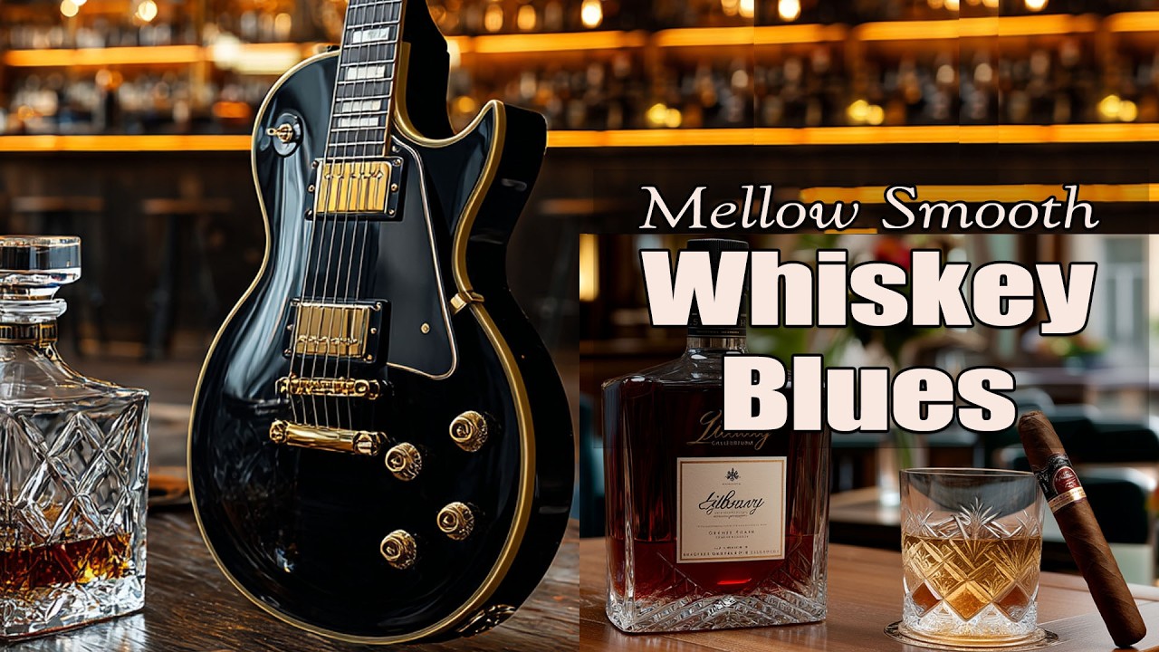 Mellow Smooth Whiskey Blues #004 | Instrumental Slow Blues Guitar
