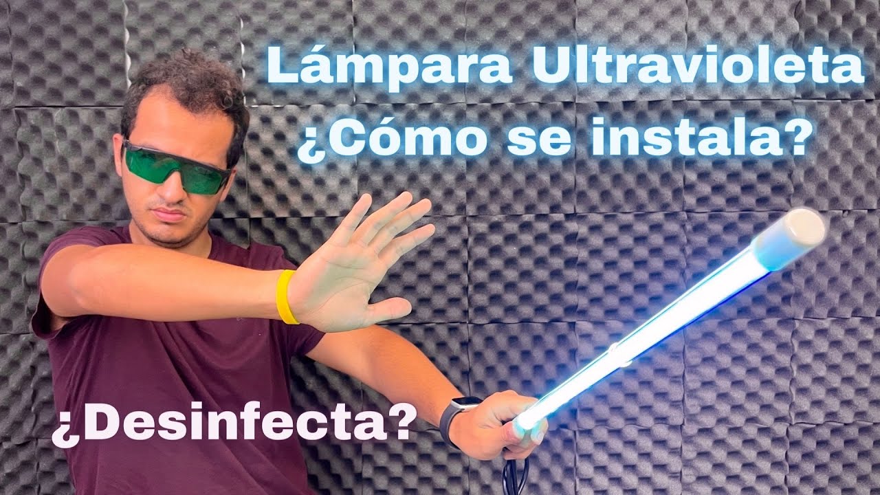 Luz Ultravioleta para purifica agua | Tutorial para armar lampara | Oasis Exprés