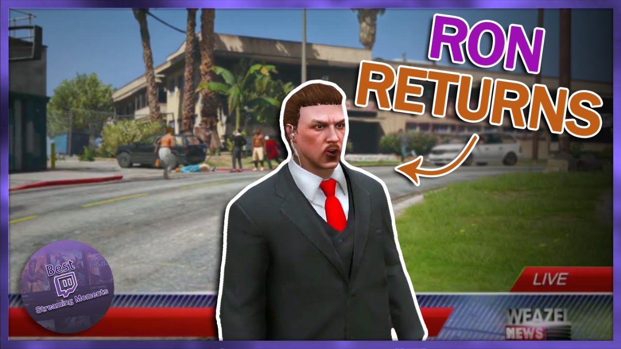 BEST OF GTA 5 RP #285 - RON OTTERMAN RETURNS, RAMEE GETS INTERVIEWED | NoPixel Highlights