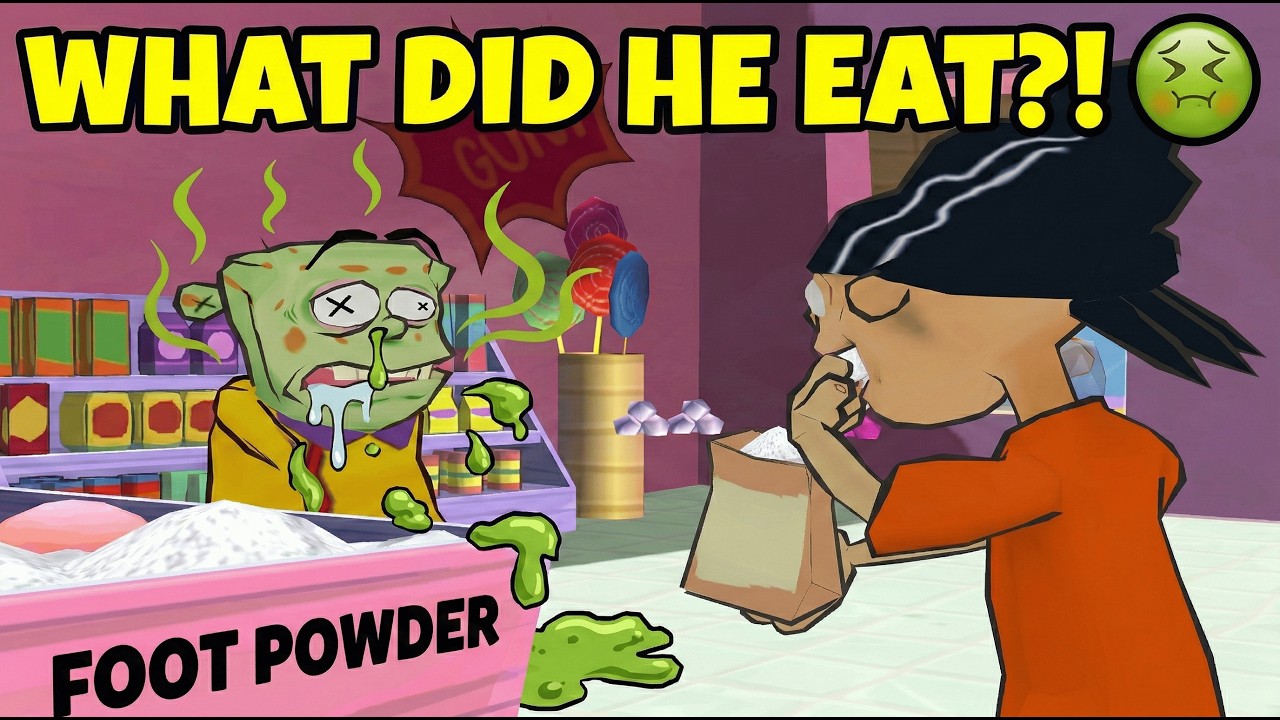 Ed Ate Too Much Junk Food Again..