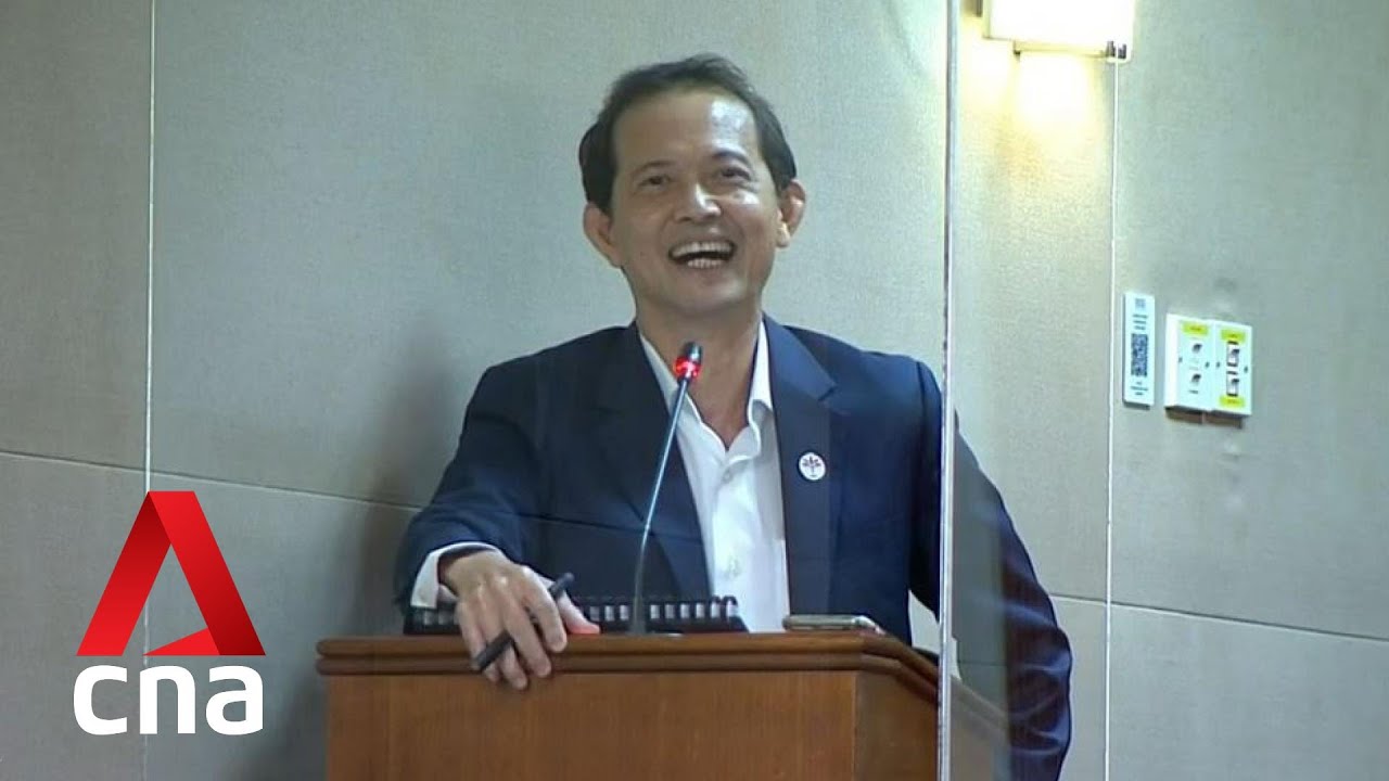 Law and Home Affairs Minister Shanmugam challenges PSP's Leong Mun Wai on foreign talent stance