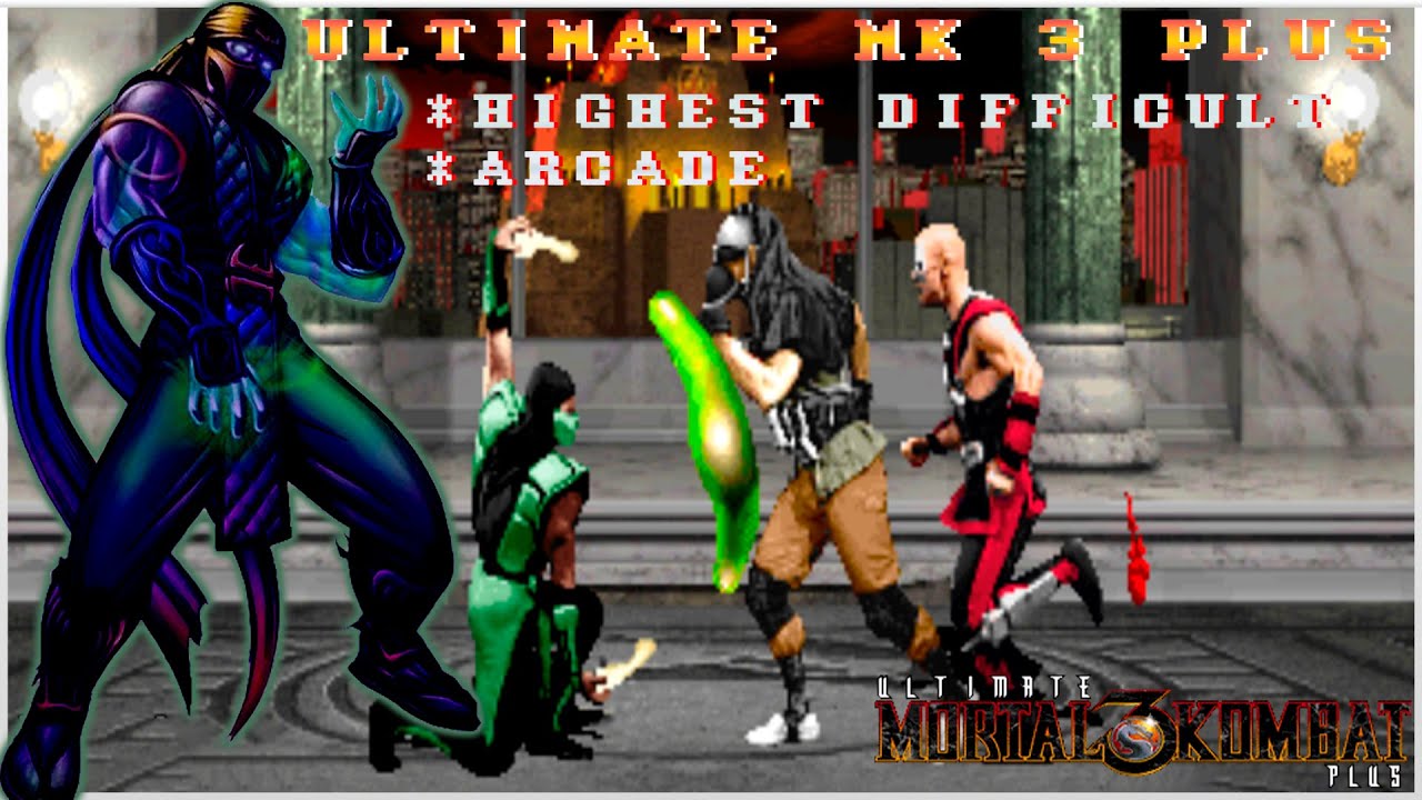 ⚡ Ultimate Mortal Kombat 3 Plus ARCADE | Chameleon TAS Superplay! ⚡