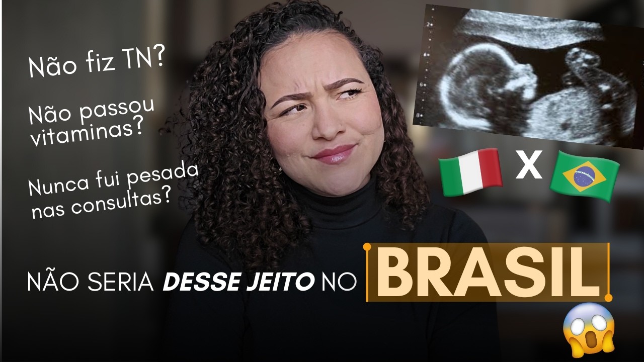 Pré-natal na Itália é assim mesmo?🤔 4 diferenças entre Itália e Brasil 🇮🇹x🇧🇷 [Ep. 3] #gestante