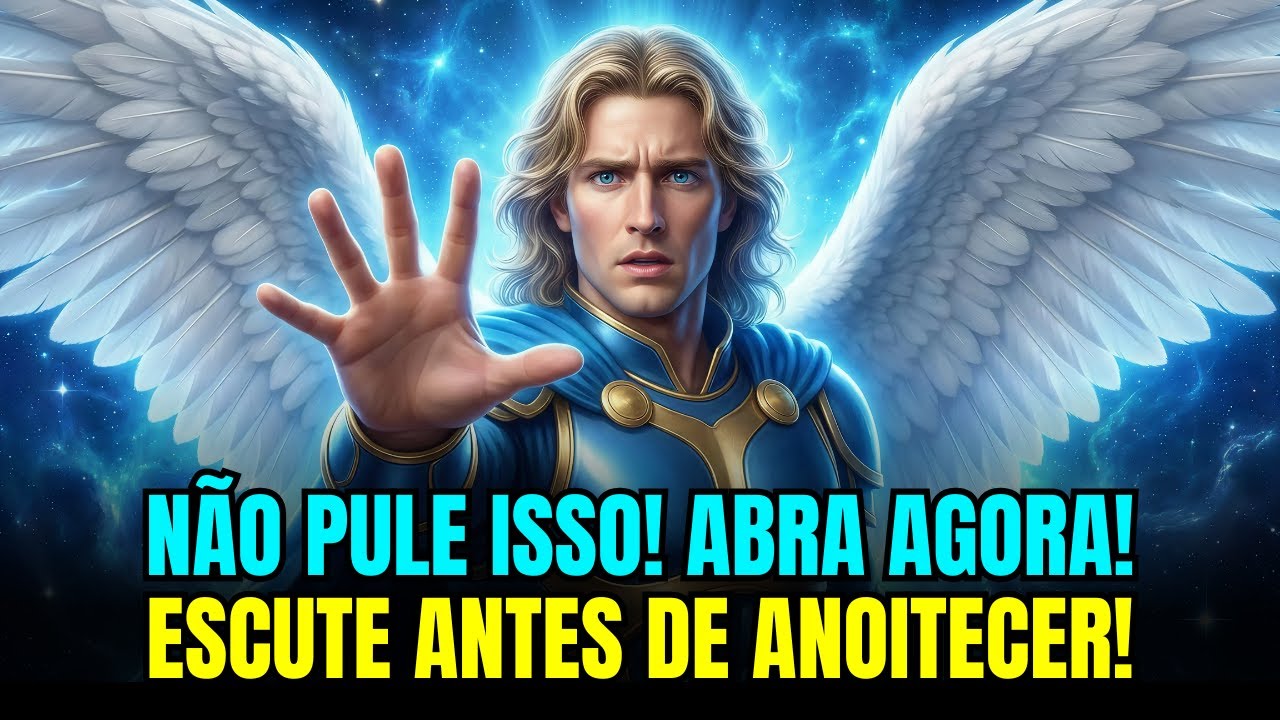 ARCANJO MIGUEL ORDENA: OUÇA ANTES DE HOJE À NOITE! ISSO É PARA VOCÊ!