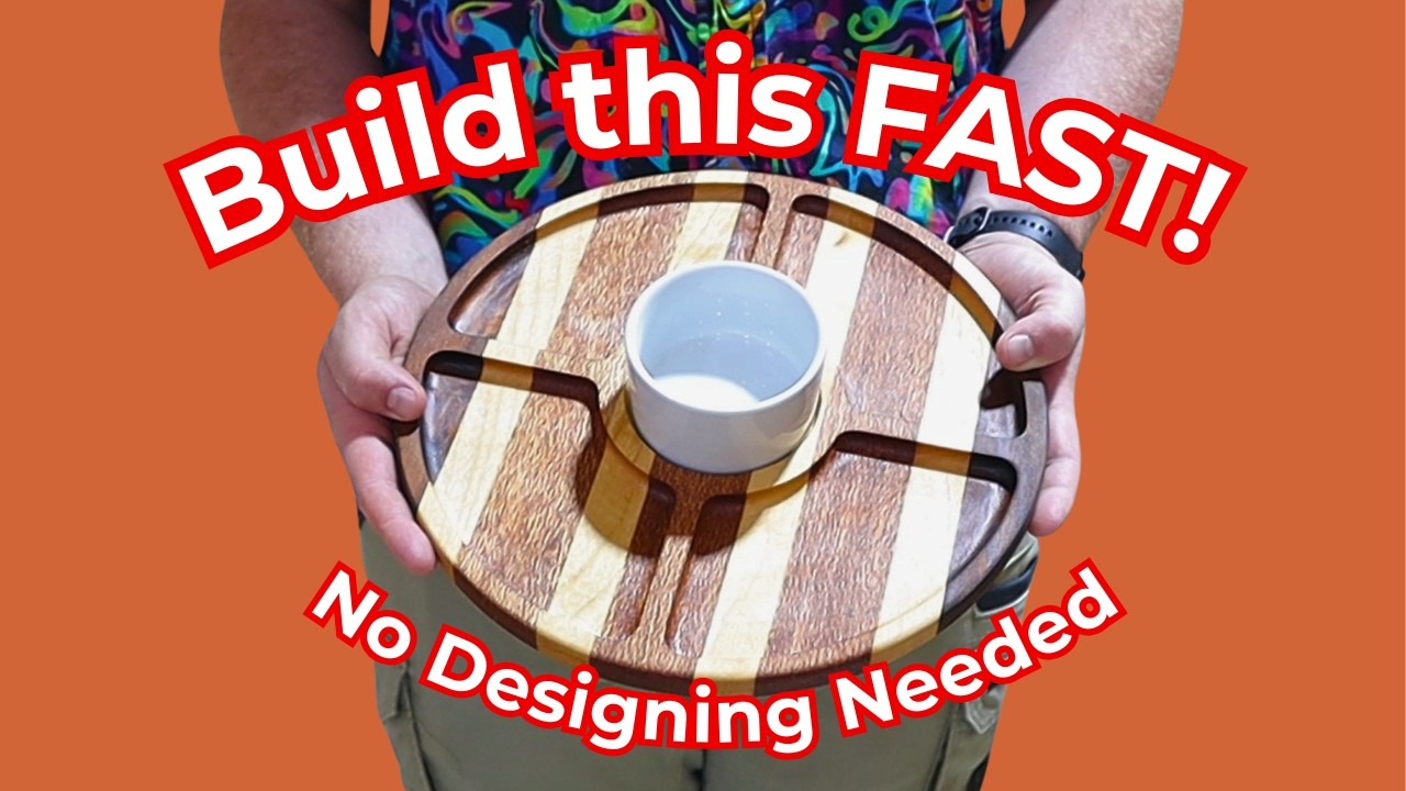 This CNC Hack Saves Hours — 15 Minute Tray Build!