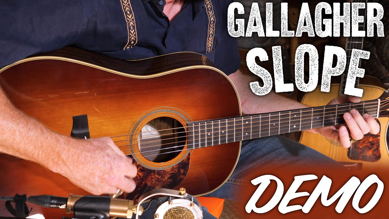 Gallagher Custom Bluegrass Bell Demo— Slope Shoulder 12-Fret!