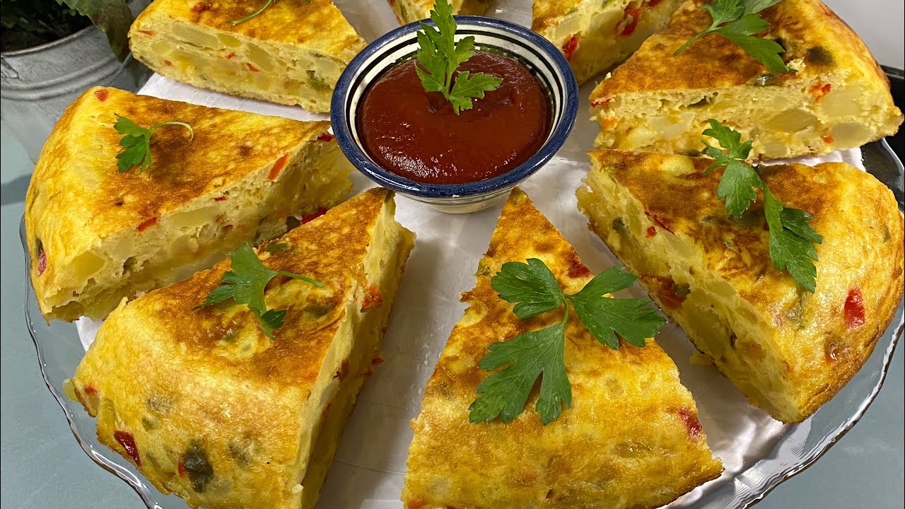 الأكلة اللي عمرها يتشبع منها الطورطية الأسبانية الأصيلة لذيدة سريعة واقتصادية 😋😋😋