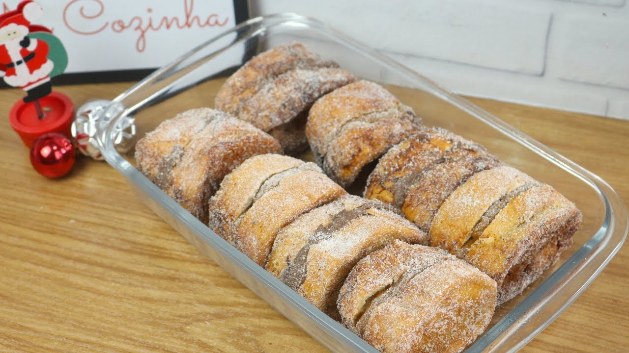 RABANADA RECHEADA COM NUTELLA E DOCE DE LEITE - COMO FAZER RABANADA