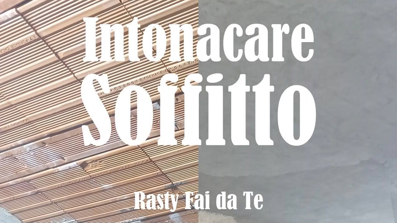 Come Intonacare un Soffitto | Fai da Te
