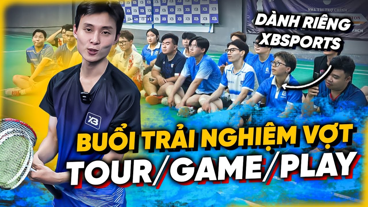 Buổi Test Vợt Yonex Tour Game Play Ở XBSport C&oacute; Những G&igrave;!?