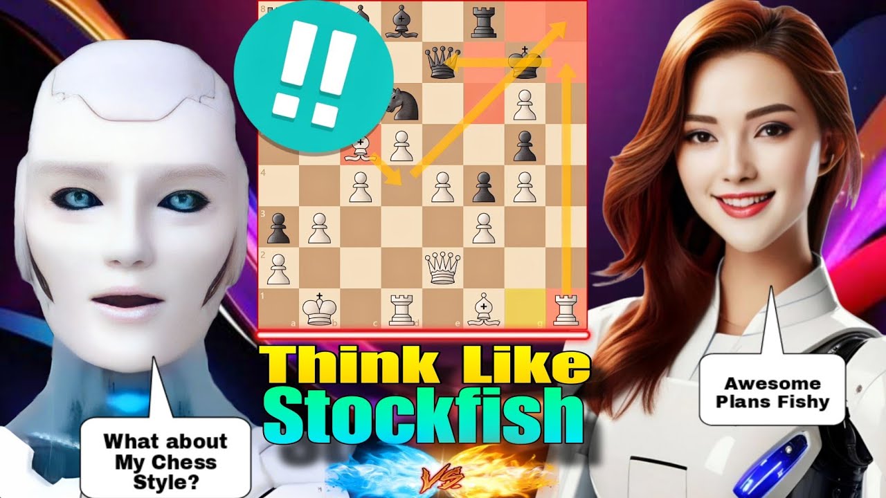 Stockfish 17 PLAYED A Best Chess Game With LeelaZero Where he Sacrificed His Knight | Chess Strategy