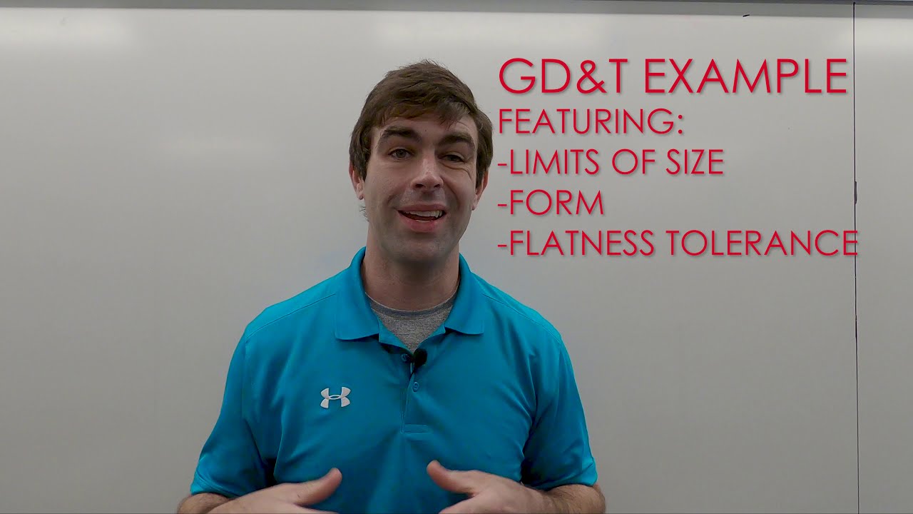 GD&T Limits of Size vs Flatness, ASME Y14.5 #GDT #ASME