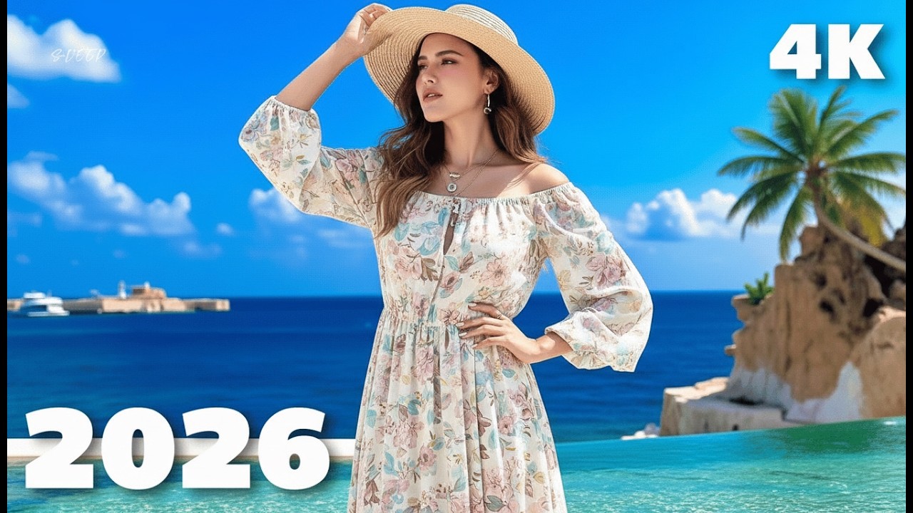 Relaxing Tropical Deep House Mix 2026 🌴 Chill Summer Beach Vibes in 4K UHD | SDeep Music