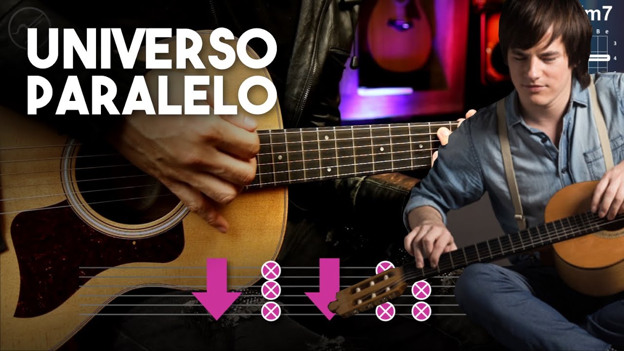 Universo Paralelo - Nahuel Pennisi GUITARRA Tutorial | ACORDES RITMO Christianvib