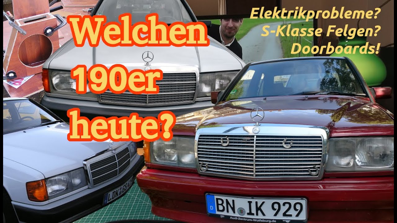 -2- Autoträume für kleines Geld - Klassiker die ich hätte behalten sollen (w201 190e Babybenz)