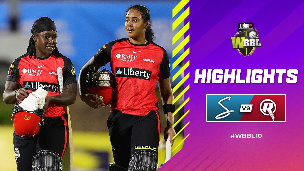 HIGHEST Run Chase Ever In WBBL History | Adelaide Strikers v Melbourne Renegades | #WBBL10