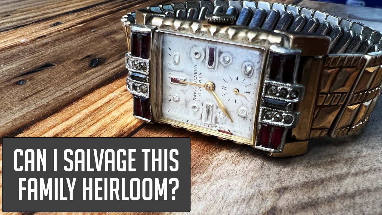 My Aunt Handed Me This Family Heirloom Vintage Watch to Restore