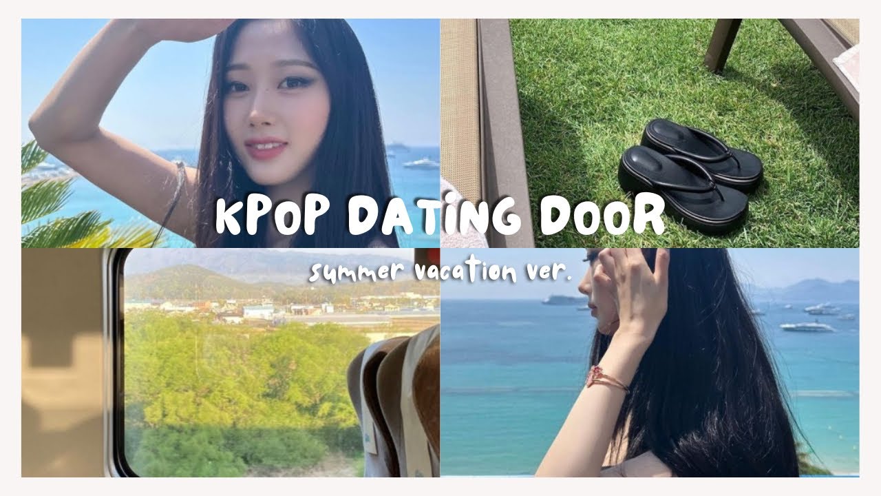 KPOP DATING GAME: summer vacation ⋆.ೃ࿔*:･