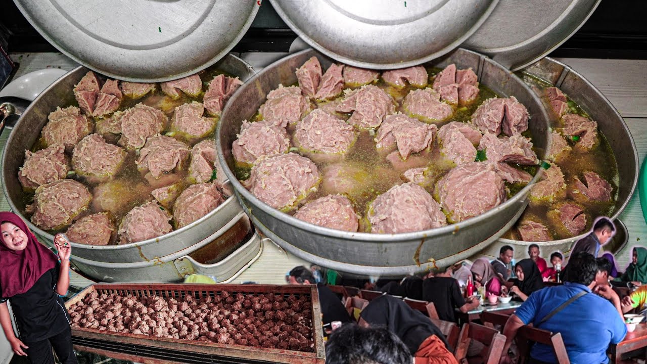 EDAN RAMENYA GAK UMUM.! 2 KWINTAL DAGING SAPI LUDES SEKALI JUAL! BAKSO KALI SARI 78 GRESIK