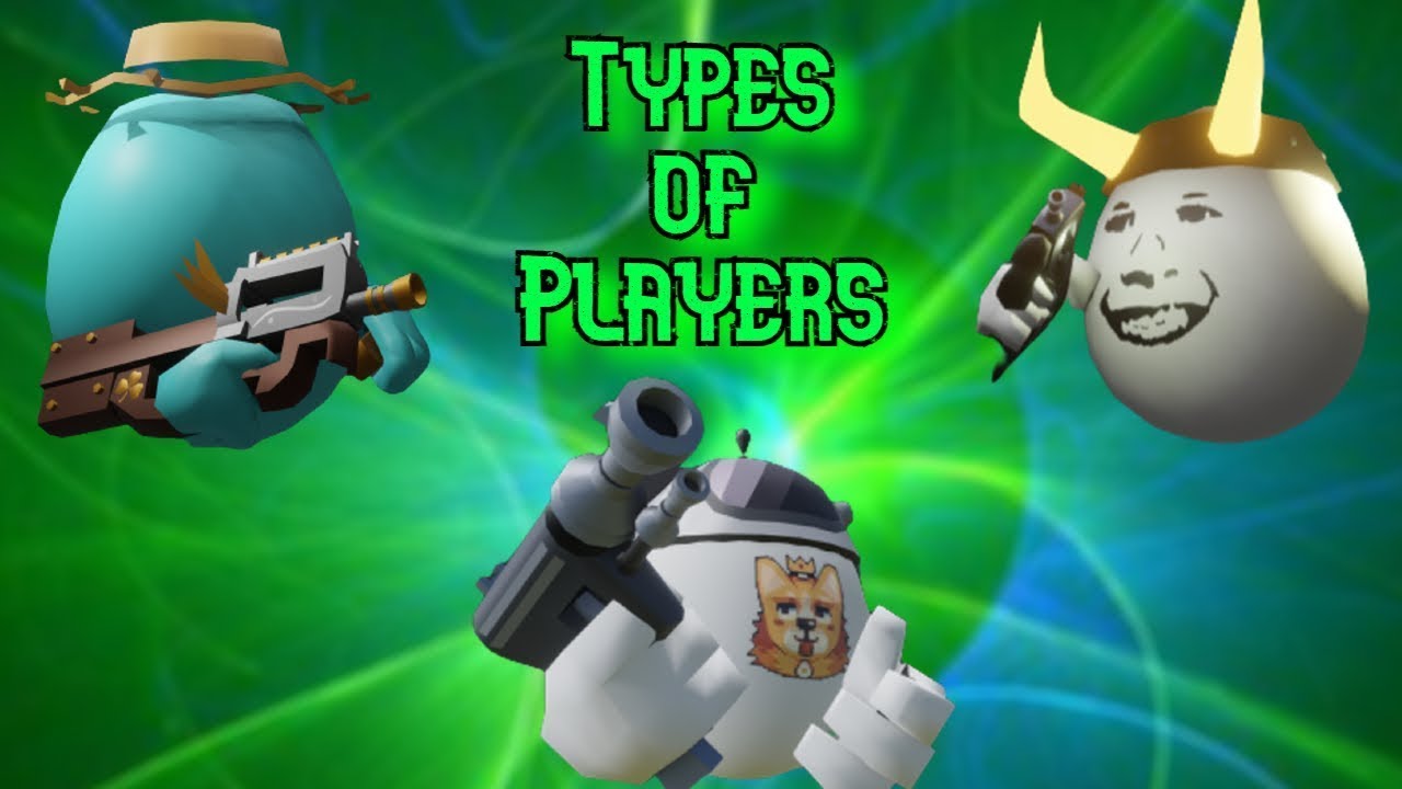 TYPES of PEOPLE in SHELL SHOCKER!!