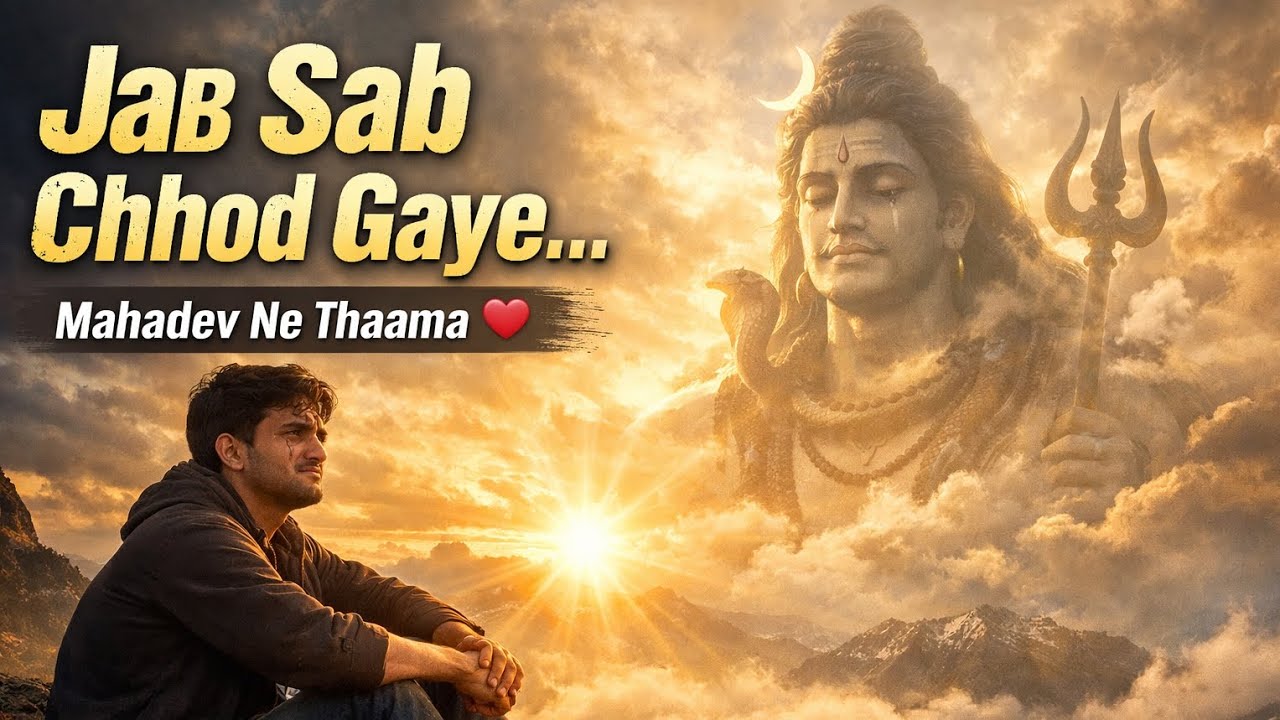 Tere Naam Mein Khoya 🕉️ | Jab Sab Chhod Gaye… Mahadev Ne Thaama 🔱 | Emotional Shiv Bhajan 2026