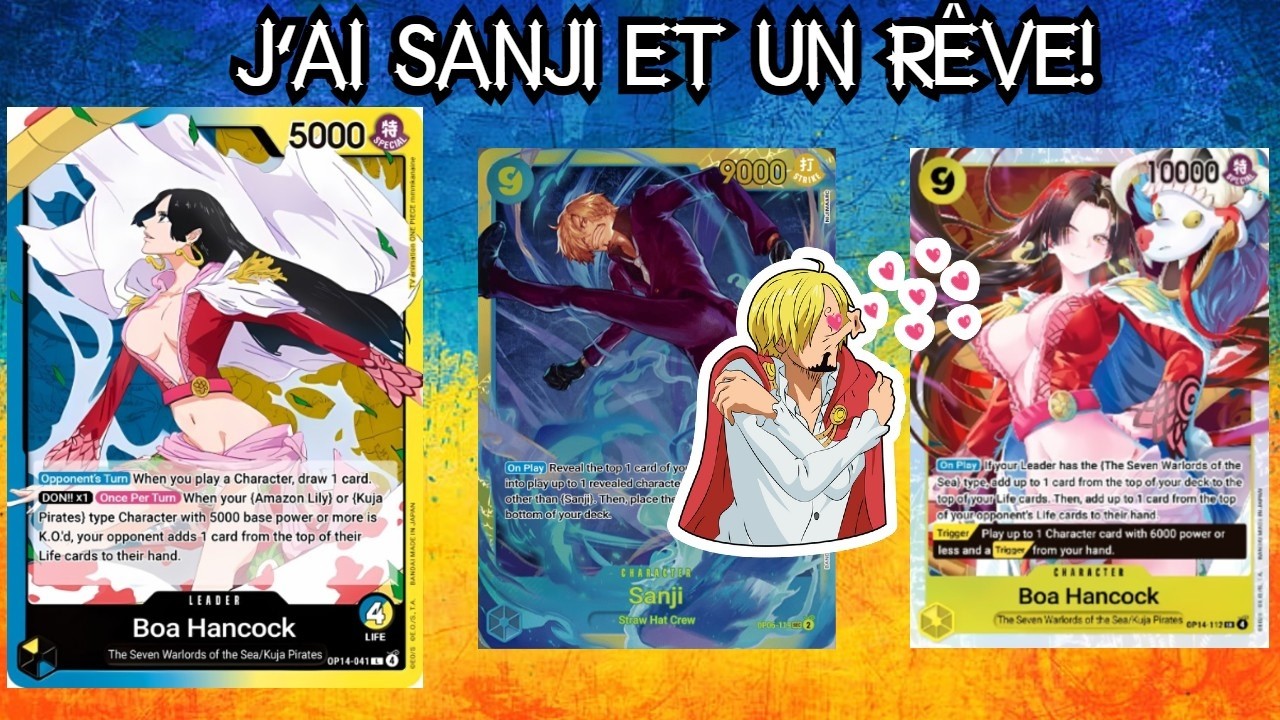 SANJI DANS UN DECK FULL WAIFU!? Decklist Funky #1 Boa OP14 ft Sanji secrète