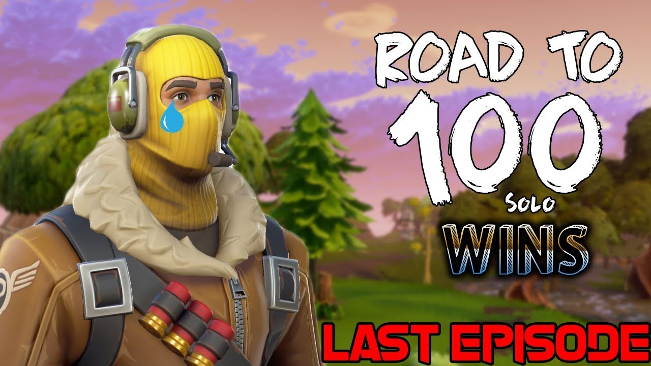 Last Episode of ROAD TO 100 SOLO wins (Emotional)