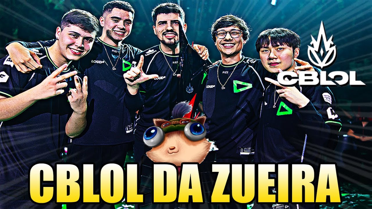o DIA que a PAIN não APARECEU pra JOGAR com a LOUD - CBLOL DA ZUEIRA (FINAL)