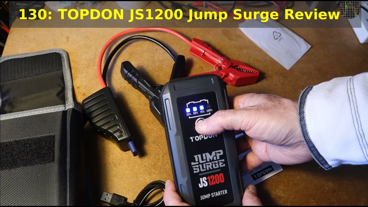 130 - TOPDON JS1200 Jump Surge Review.
