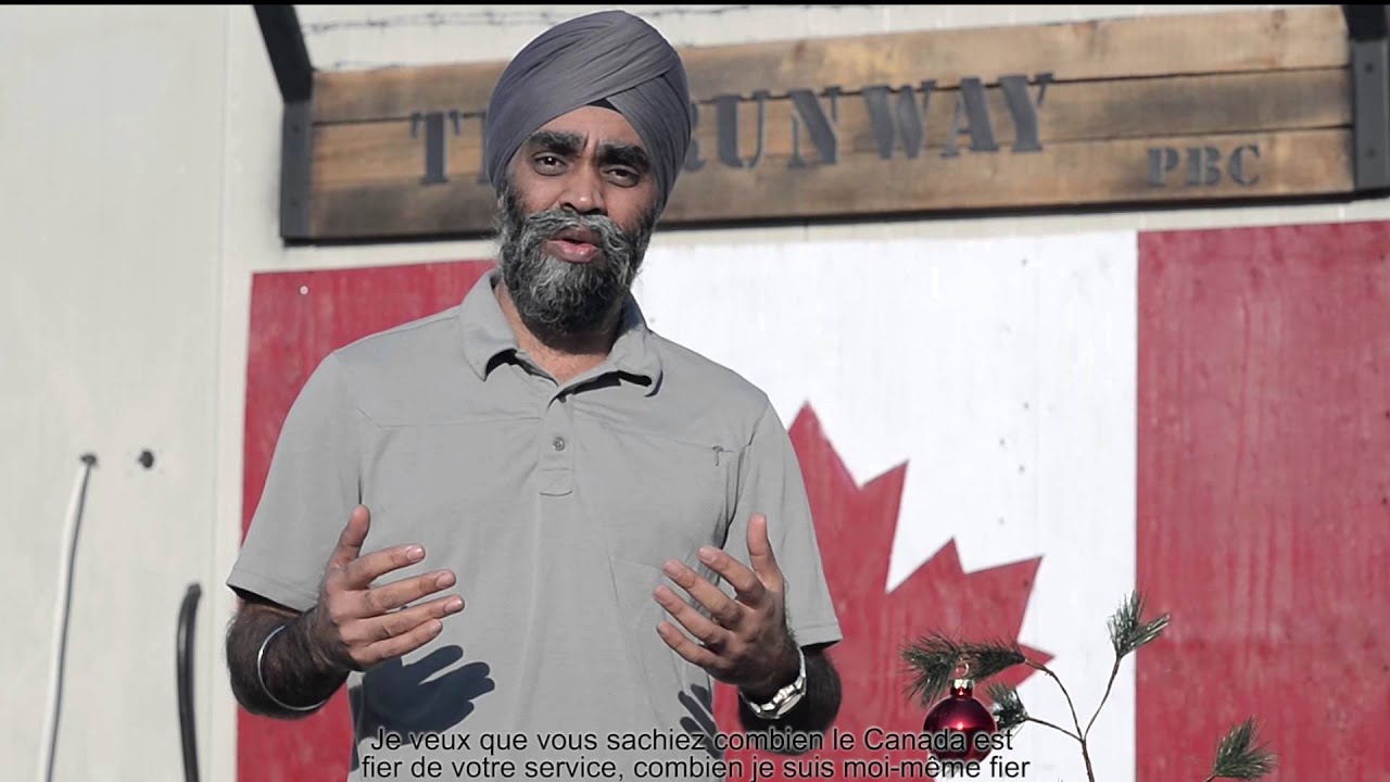 Harjit Sajjan&rsquo;s holiday greetings to Canadian Armed Forces members
