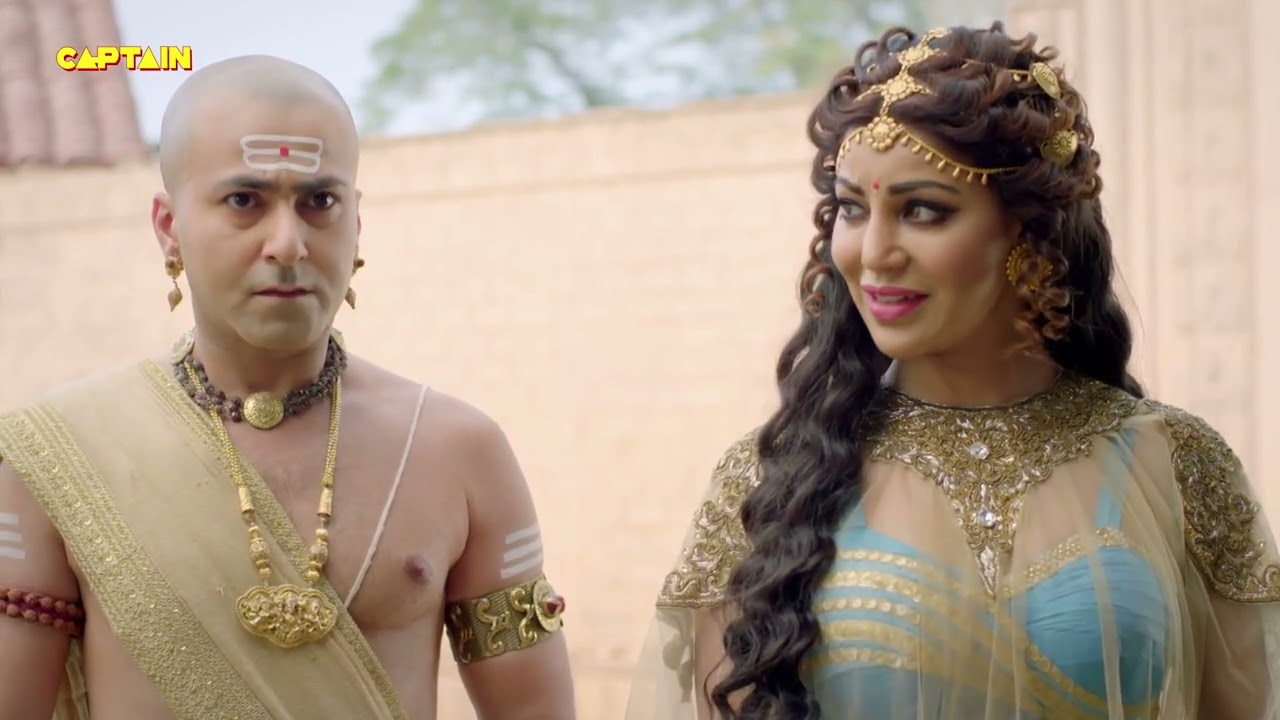 मोहिनी देवी ने दी पंडित रामा कृष्ण को चुनौती || Tenali Rama || Full Ep-99