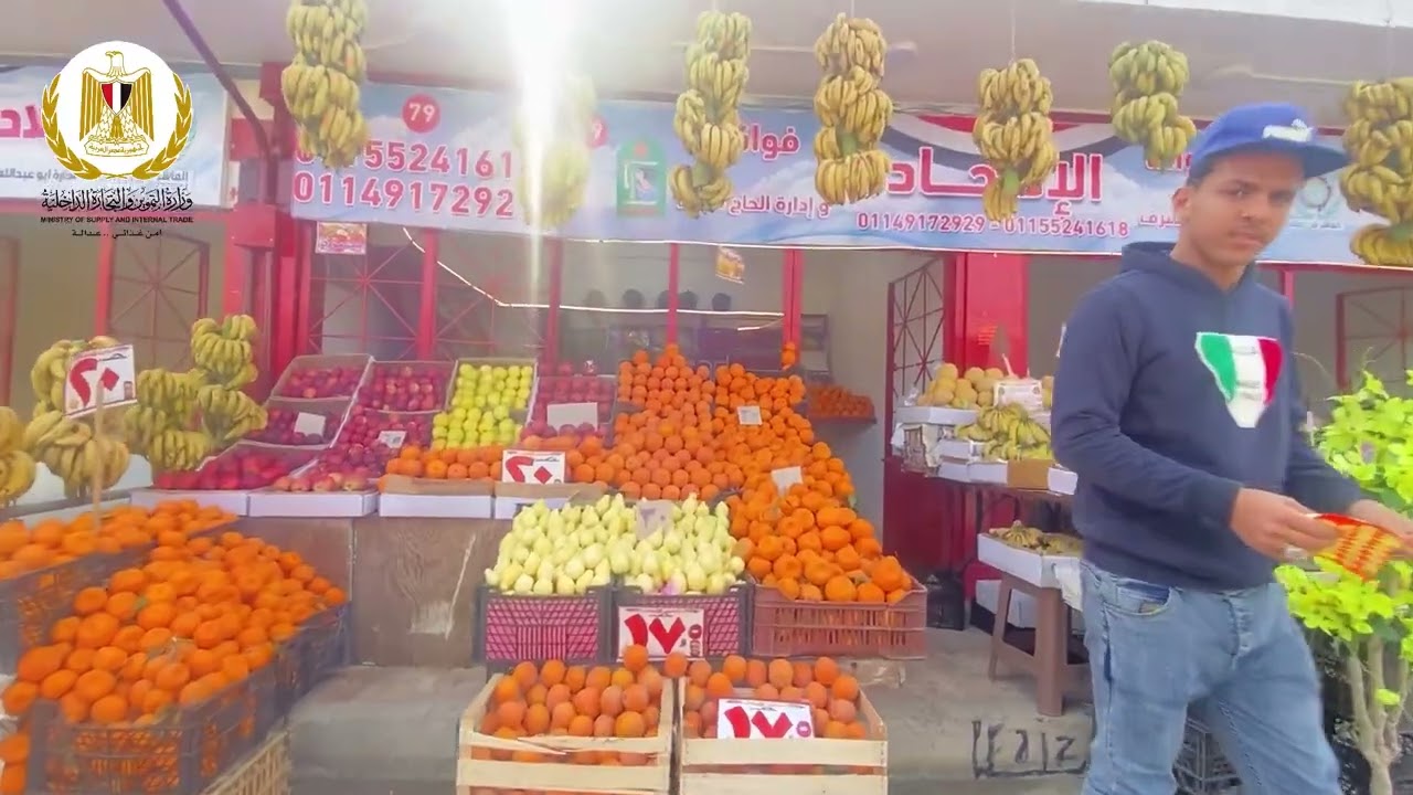 افتتاح السوق الحضارى بمدينه العاشر من رمضان بمحافظه الشرقيه