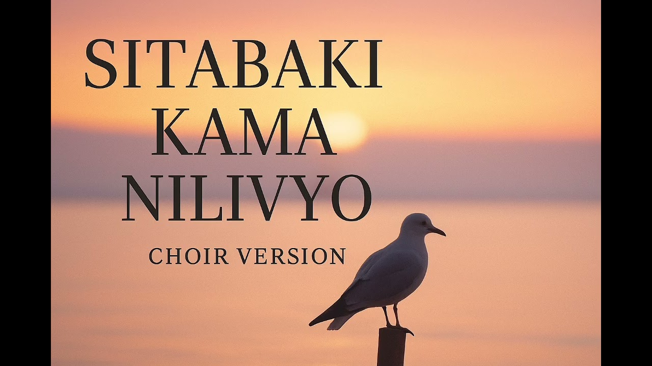 SITABAKI KAMA NILIVYO (Choir Version) - Edward Mmanyi | Official Gospel Choir Video 2025