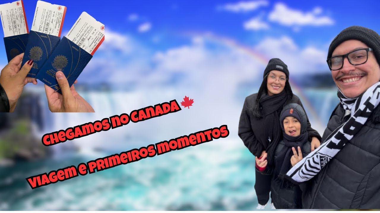 Chegamos ao Canadá! Nossa Viagem, Chegada e Primeiros Dias 🇨🇦✈️ | O Nosso Norte