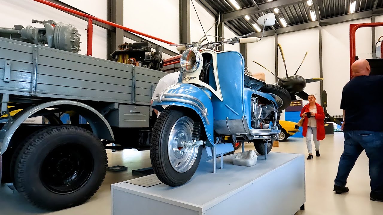 East-German scooter IWL SR (Stand Roller) 59 Berlin