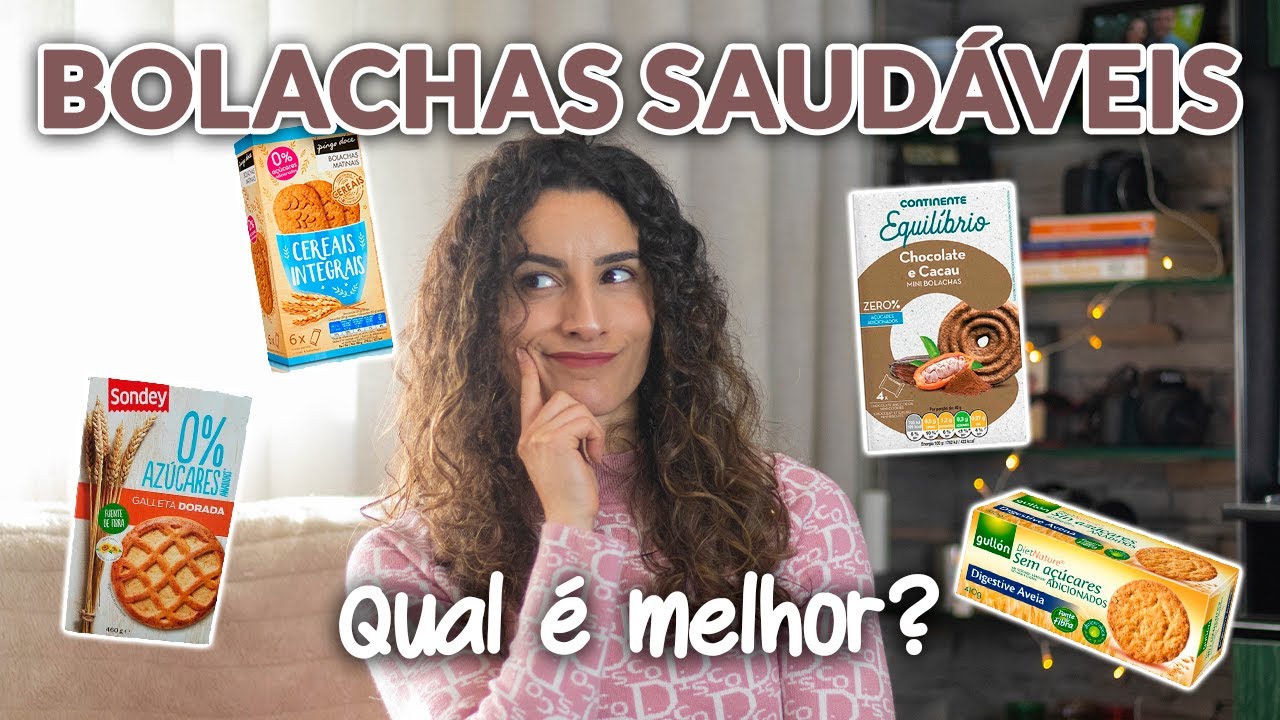 BOLACHAS SAUDÁVEIS 0% AÇÚCARES ADICIONADOS, QUAL É MELHOR? - quais as mais saudáveis e baratas?