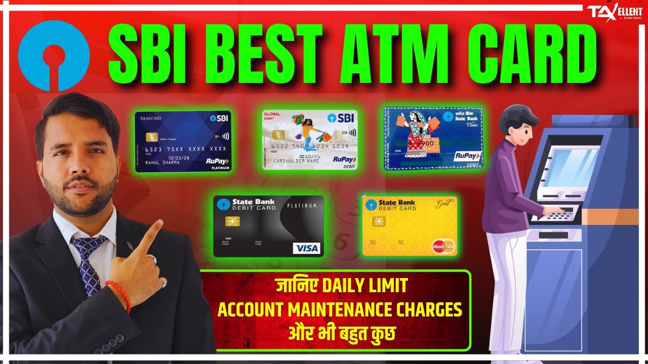 SBI Best ATM Card Types and Charges 2025 || Daily Withdrawal/Deposit Limit and AMC #sbiatmcard