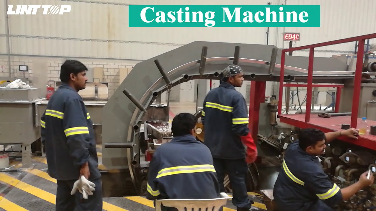 Aluminum Alloy Rod Casting and Rolling Line