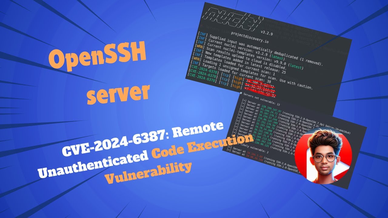 POC for CVE-2024-6387 Remote Code Execution | Bug bounty poc