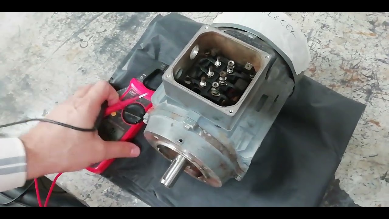 Motor kontrol meger ve voltmetere uygulaması