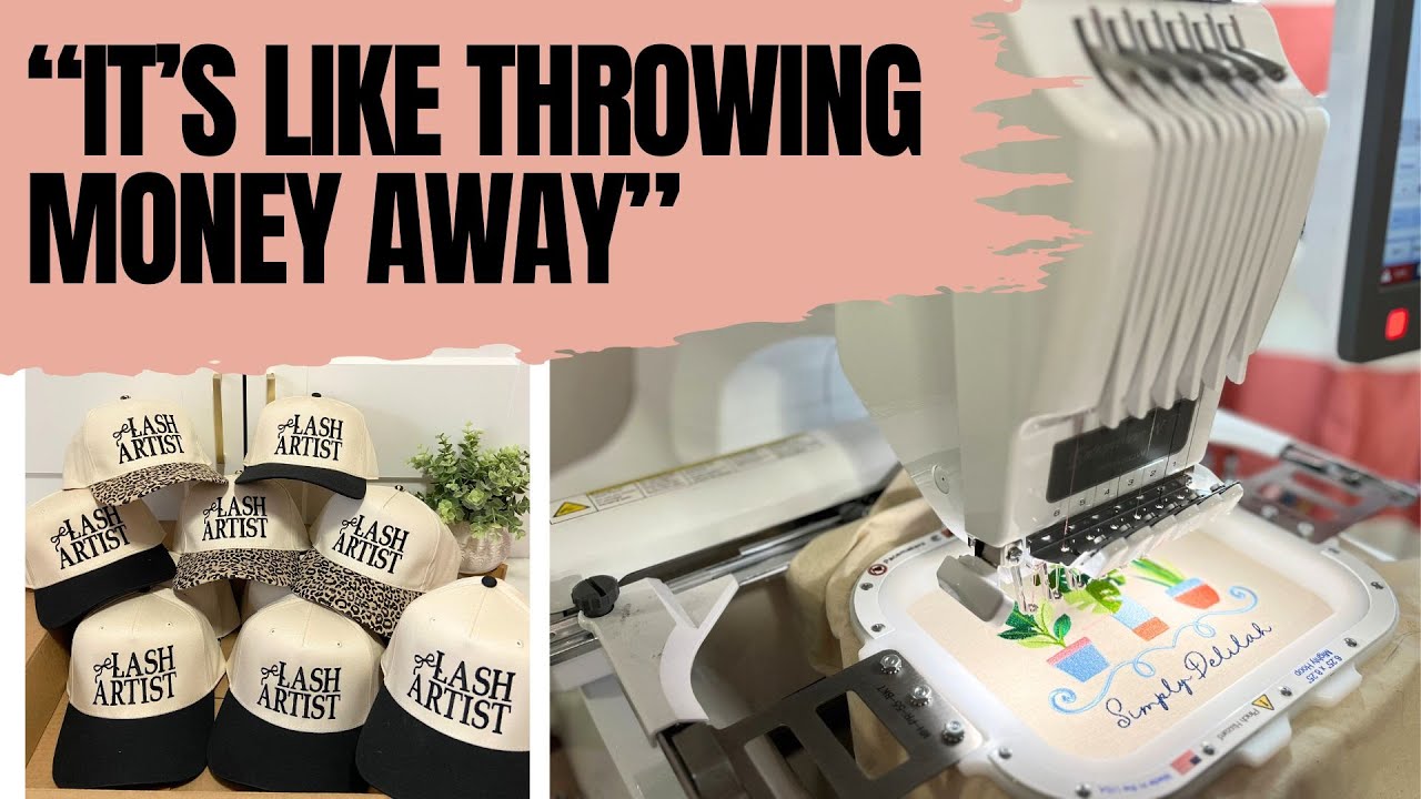 MACHINE EMBROIDERY START UP COSTS,