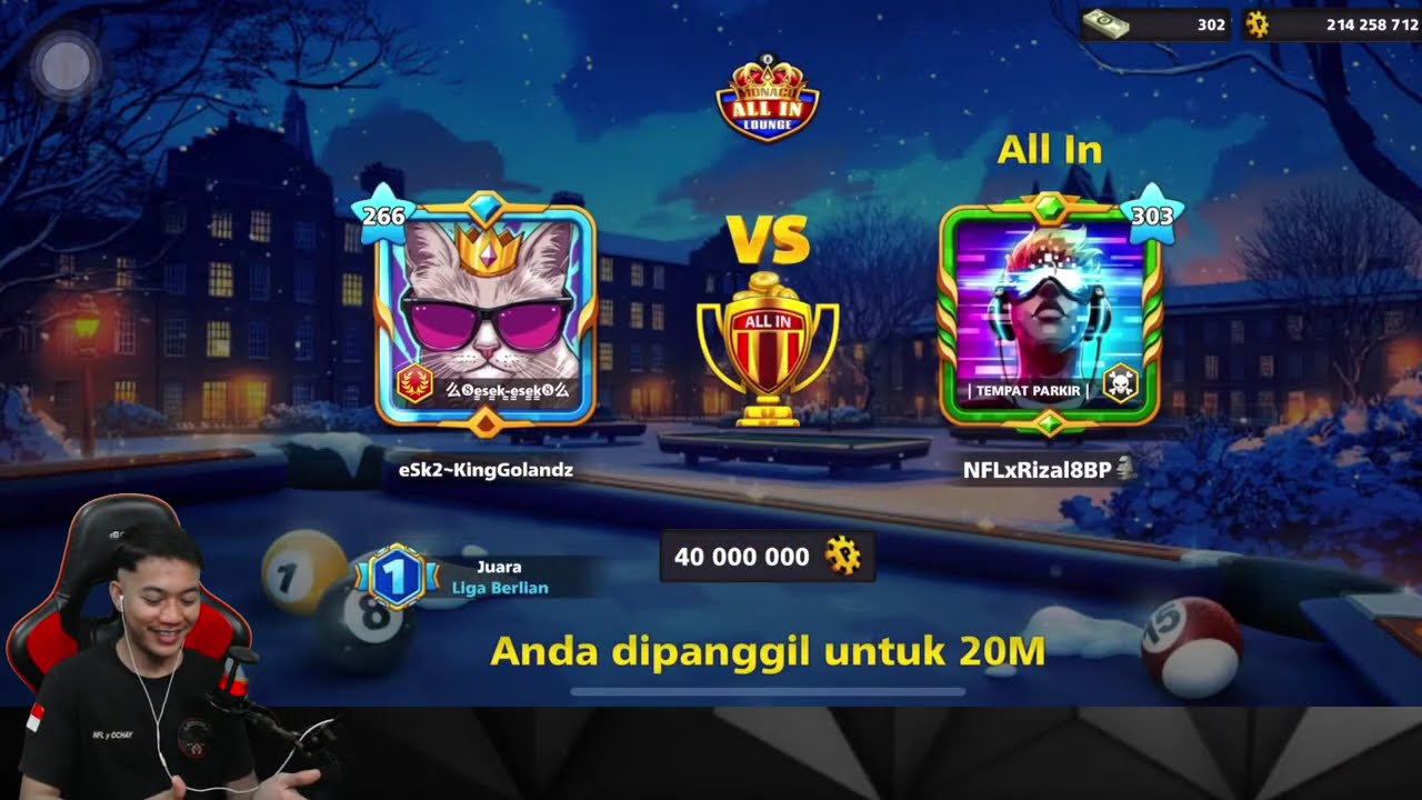 8 Ball Pool MABAR | Play With Membership😎