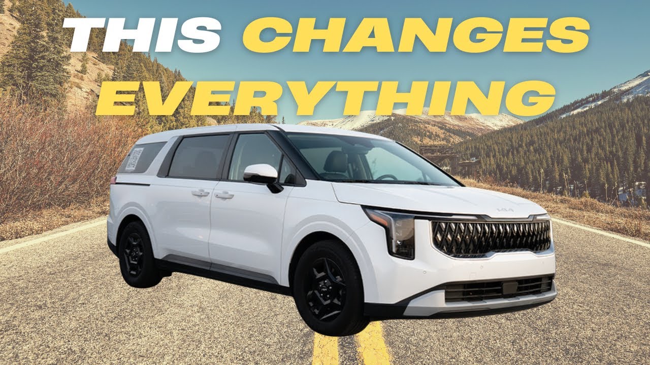 The Minivan That Doesn't Look Like a Minivan | 2025 Kia Carnival LXS