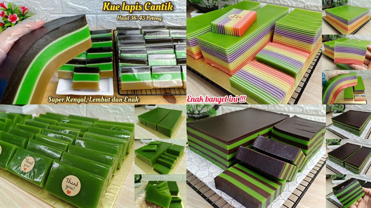 4 RESEP KUE LAPIS TERENAK TERLARIS 2023 | 100% LAYAK JUAL BANYAK YG RECOOK SEMUA SUKA | RECOMMENDED