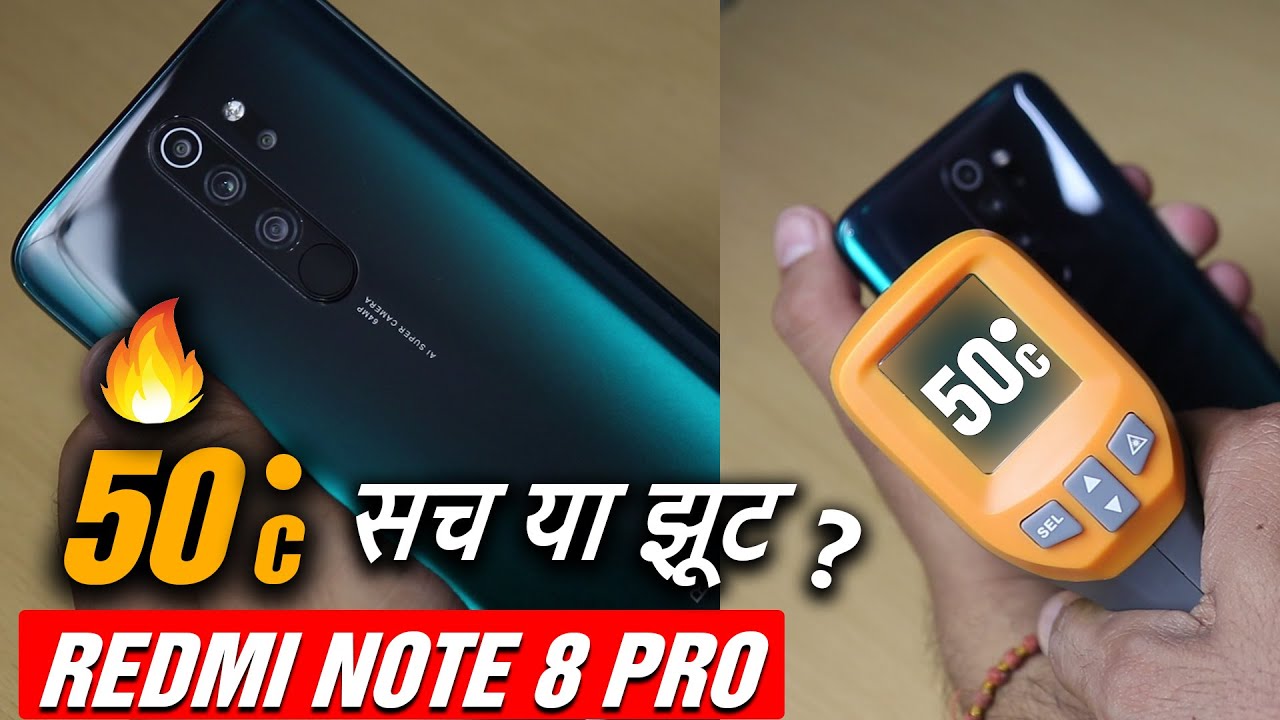 Redmi Note 8 Pro : Pubg and Heat Test | Heating Issues ?