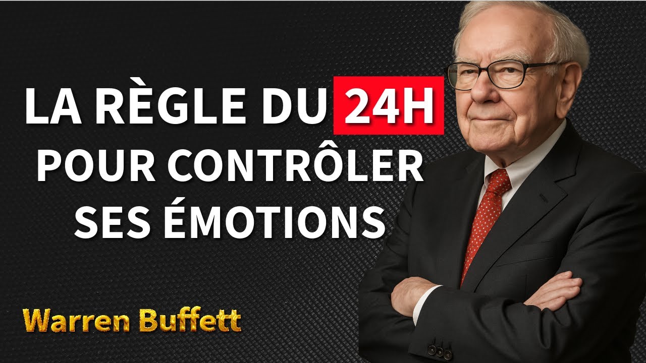 La règle du 24h : ne jamais réagir sous l’émotion | Warren Buffett