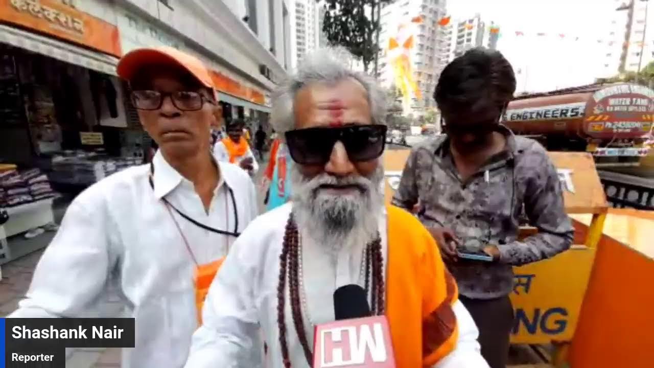 Bal Thackeray look alike at Shiv Sena UBT rally